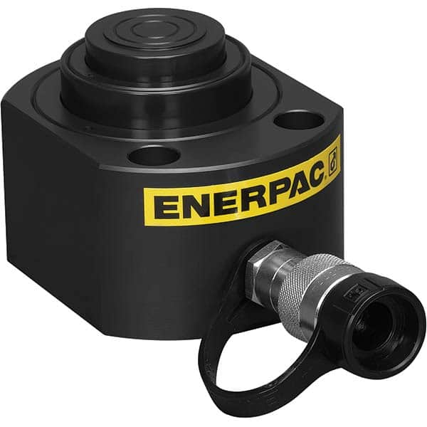 Enerpac - Compact Hydraulic Cylinders Type: Multi-Stage Mounting Style: Base Mounting Holes - Benchmark Tooling