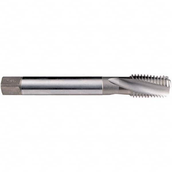 Emuge - 1-11 G(BSP) TiN Finish Cobalt 4 Flute British Standard Pipe Tap - Benchmark Tooling