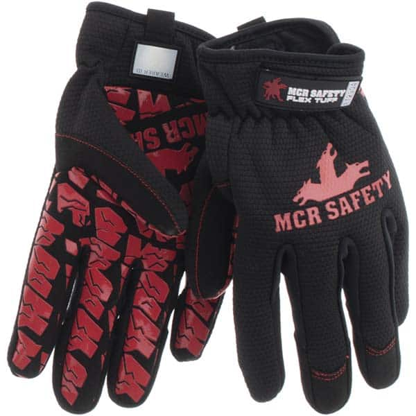 MCR Safety - Size M Synthetic Abrasion Protection Work Gloves - Benchmark Tooling