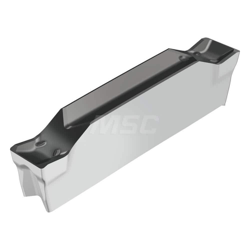 Grooving Insert: DX18CE4 WSM33S, Solid Carbide Al Finish, Left Hand, 0.098″ Cutting Width, Series DX-E-L-CE4