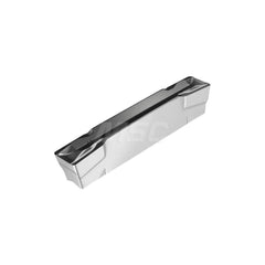 Grooving Insert: GX09UF8 WSM23S, Solid Carbide Al Finish, Neutral, 0.128″ Cutting Width, Series Tiger-tec Silver