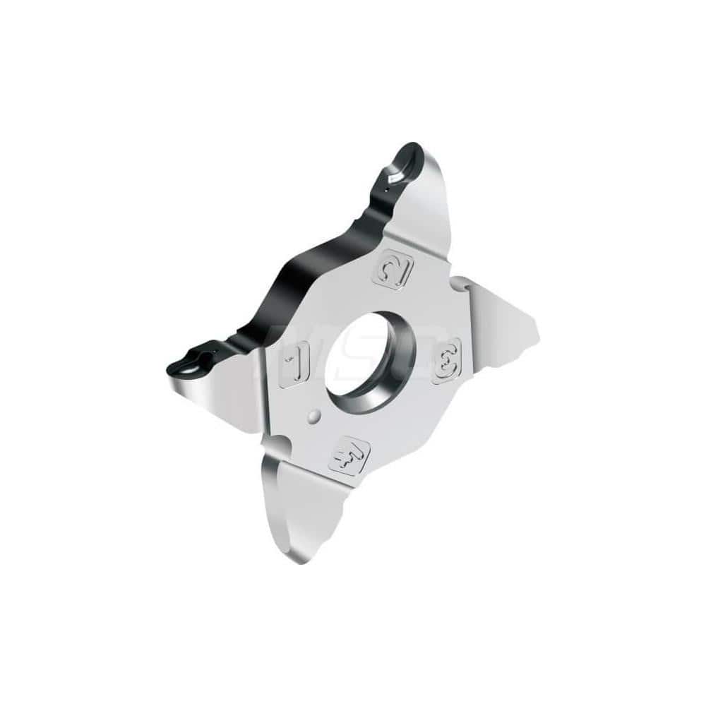 Grooving Insert: MX22RF5 WSM23S Al Finish, Neutral, 0.079″ Cutting Width, Series MX
