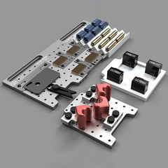 Phillips Precision - Laser Etching Fixture Kits Type: Laser Fixture System Number of Pieces: 52 - Benchmark Tooling