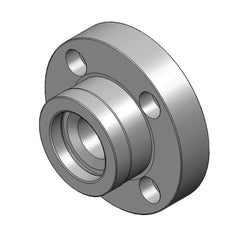 WTO - Modular Tool Holding System Adapters; Modular System Size: ER40QF ; Projection (mm): 60 ; Through Coolant: No ; Body Diameter (mm): 117.000 - Exact Industrial Supply