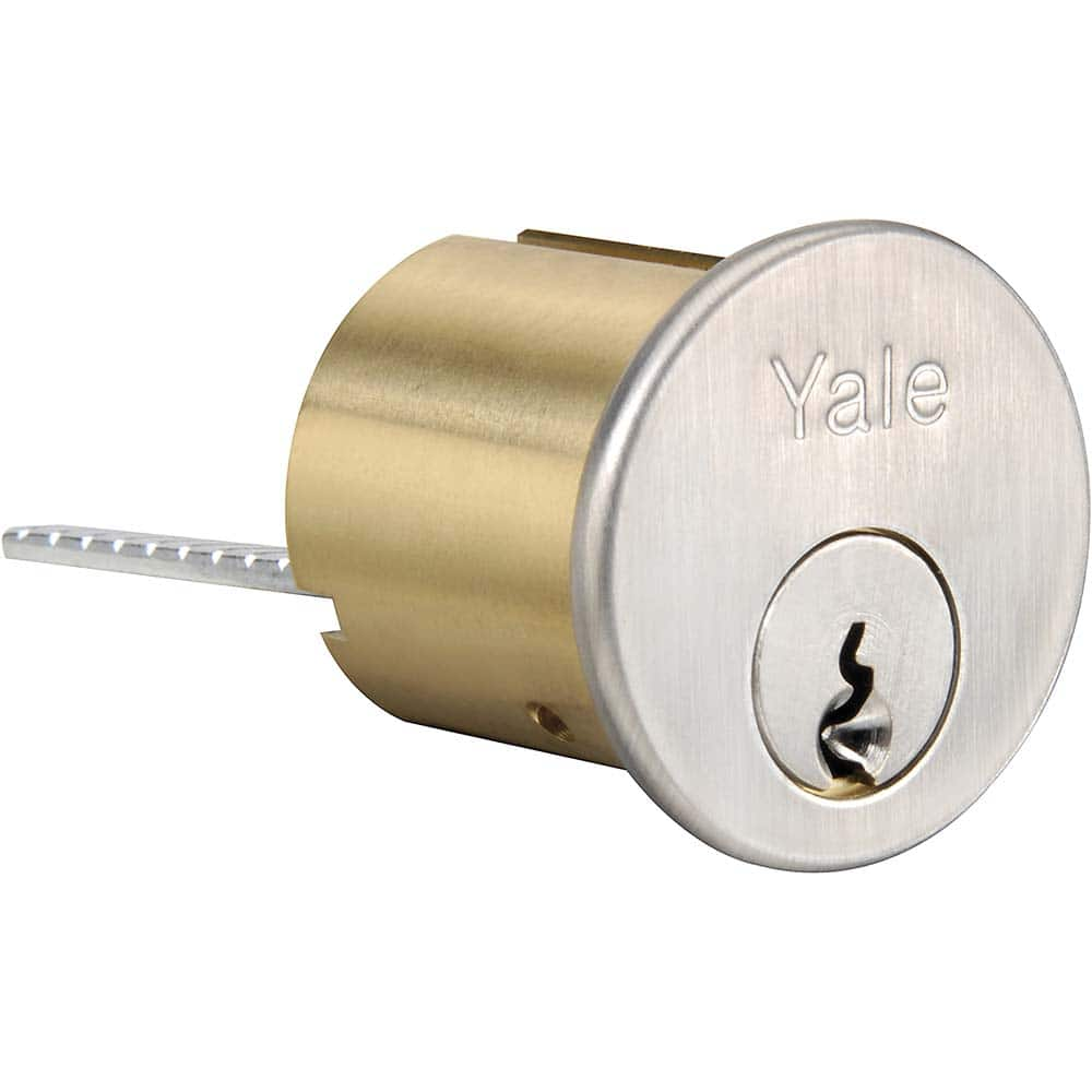 Yale - Cylinders; Keying: PARA ; Number of Pins: 6 ; Finish/Coating: Oxidized Satin Dark Bronze (10B) - Exact Industrial Supply