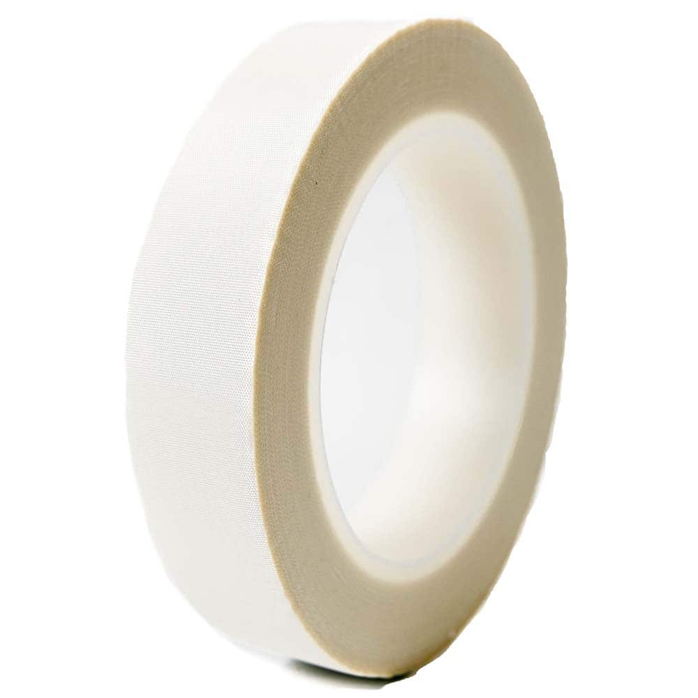 Bertech - Glass Cloth Tape; Width (Inch): 0.59 ; Material Type: Glass Cloth ; Color: White ; Adhesive Material: Rubber Resin ; Length (yd): 36.00 ; Series Part Number: GCTP - Exact Industrial Supply