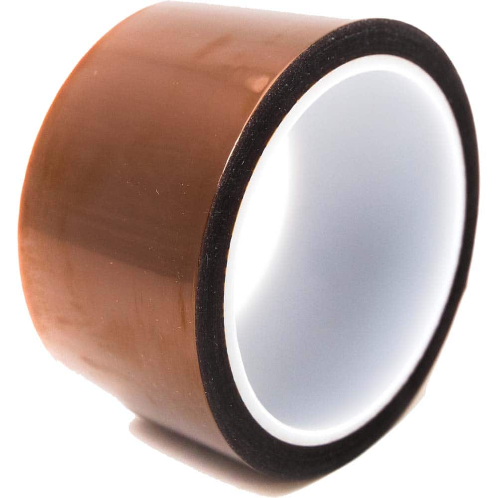 Bertech - Film Tape; Material Type: Polyimide ; Thickness (mil): 3.5000 ; Color: Amber ; Adhesive Material: Silicone ; Width (Inch): 0.98 ; Width (mm): 25.00 - Exact Industrial Supply