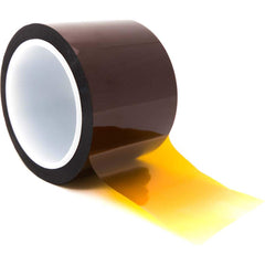 Bertech - Film Tape; Material Type: Polyimide ; Thickness (mil): 3.5000 ; Color: Amber ; Adhesive Material: Silicone ; Width (Inch): 5-1/2 ; Length (Feet): 108.000 - Exact Industrial Supply