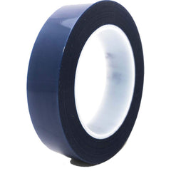 Bertech - Masking & Painters Tape; Tape Type: High Temperature Masking Tape ; Material Type: Polyester Film ; Width (Inch): 1-3/8 ; Length (Feet): 216.000 ; Length (yd): 72.00 ; Color: Blue - Exact Industrial Supply