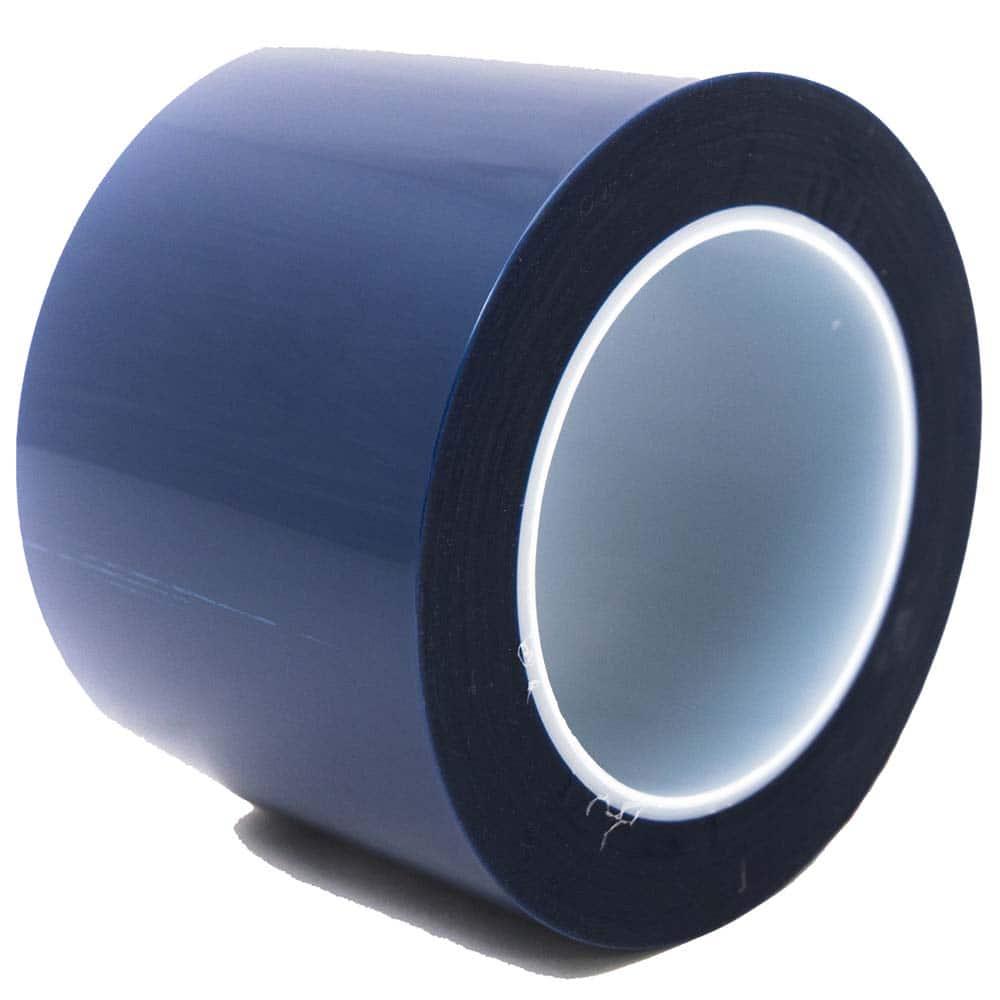 Bertech - Masking & Painters Tape; Tape Type: High Temperature Masking Tape ; Material Type: Polyester Film ; Width (Inch): 5.91 ; Width (mm): 150.00 ; Length (Feet): 216.000 ; Length (yd): 72.00 - Exact Industrial Supply