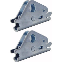 Snap-Loc - Anchors, Grips & Straps; Type: E-Track Tie-Down ; Temporary or Permanent: Temporary ; Sling Connection Type: None ; Material: Steel ; Capacity (Lb.): 4400 ; Anchor Length (Inch): 2 - Exact Industrial Supply