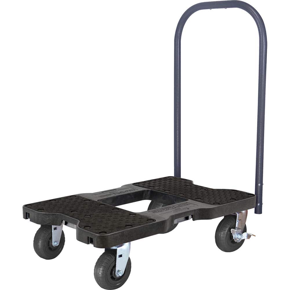 Snap-Loc - Bar, Panel & Platform Trucks; Type: Push Cart ; Load Capacity (Lb.): 1600.000 ; Length: 35 (Inch); Platform Length (Inch): 32 ; Width (Inch): 20-1/2 ; Platform Height (Inch): 9 - Exact Industrial Supply