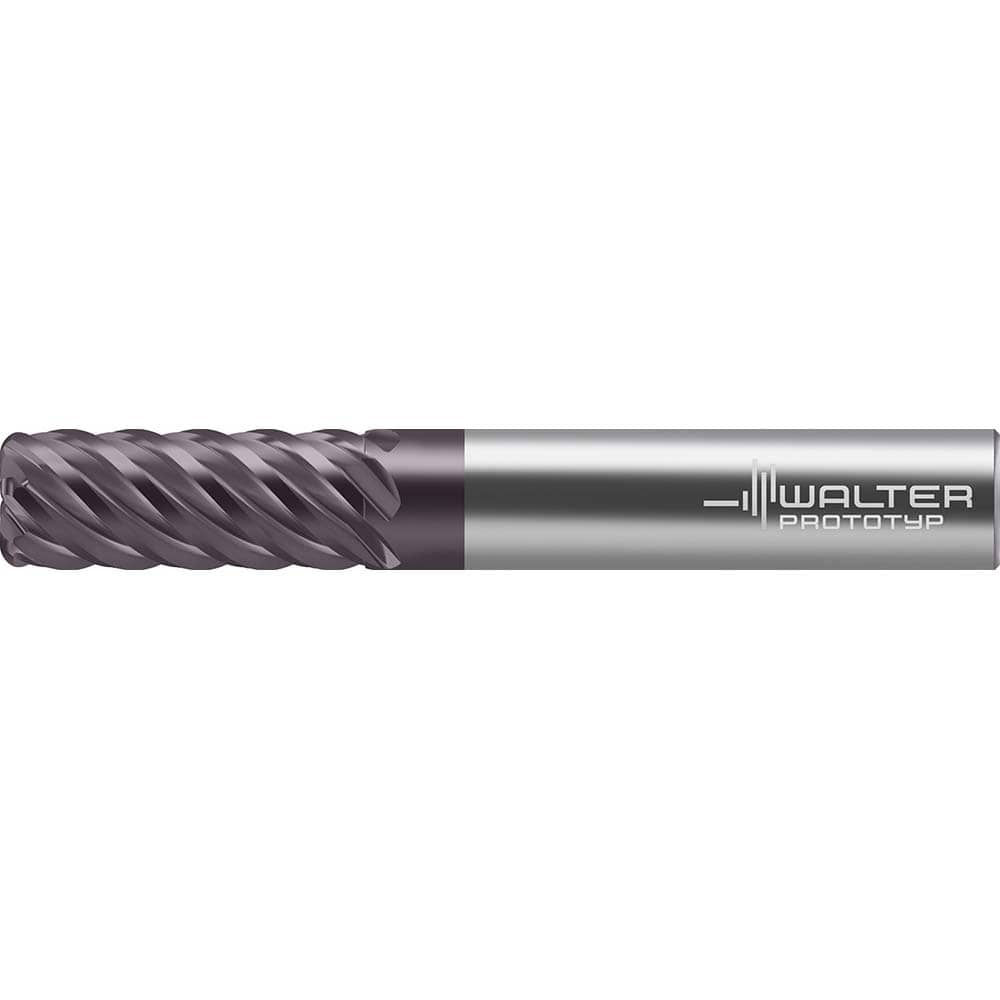 Corner Radius End Mill Head: 8 Flutes Solid Carbide