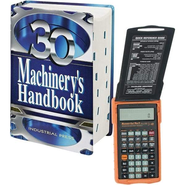 Industrial Press - Reference Manuals & Books Applications: Machine Shop Reference Subcategory: Machinery's Handbook - Benchmark Tooling