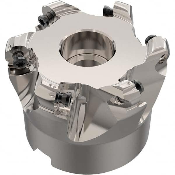 Seco - Indexable Copy Face Mills Cutting Diameter (mm): 40.79 Cutting Diameter (Decimal Inch): 1.6059 - Benchmark Tooling