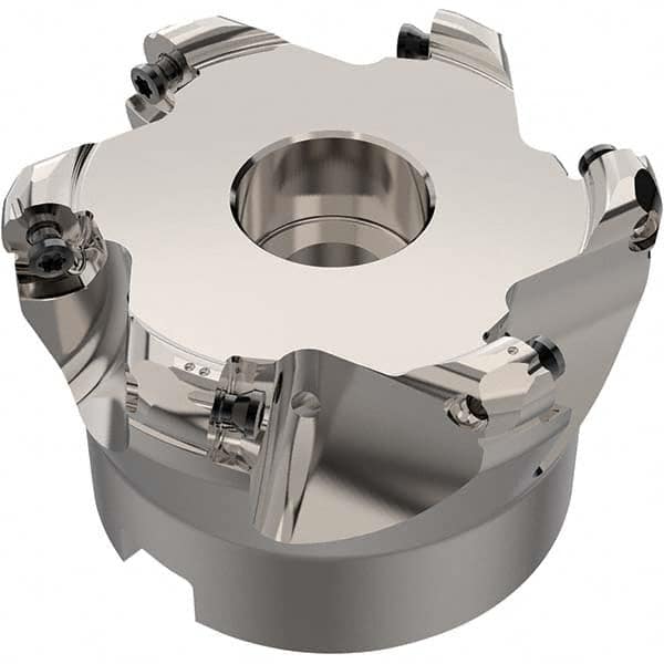 Seco - Indexable Copy Face Mills Cutting Diameter (mm): 53.00 Cutting Diameter (Decimal Inch): 2.0866 - Benchmark Tooling