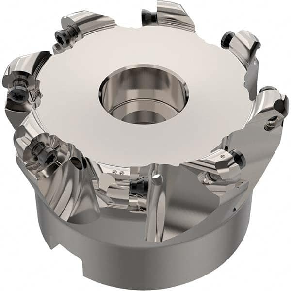 Seco - Indexable Copy Face Mills Cutting Diameter (mm): 53.00 Cutting Diameter (Decimal Inch): 2.0866 - Benchmark Tooling