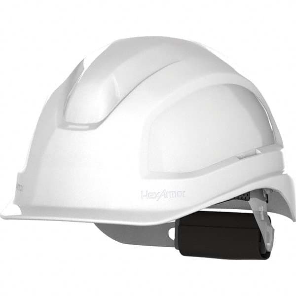 HexArmor - ANSI Type I Class E 6-Point Ratchet Short Brim Hard Hat - Benchmark Tooling