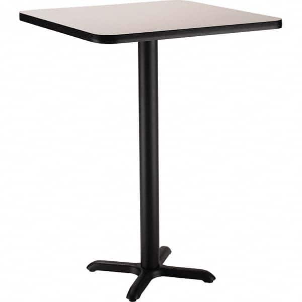 National Public Seating - Stationary Tables Type: Breakroom Material: HPL Particleboard Core w/T-Mold; Steel - Benchmark Tooling