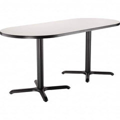 National Public Seating - Stationary Tables Type: Breakroom Material: HPL Particleboard Core w/T-Mold; Steel - Benchmark Tooling