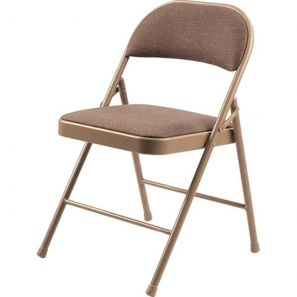 National Public Seating - Folding Chairs Pad Type: Folding Chair w/Fabric Padded Seat Material: Fabric/Steel - Benchmark Tooling