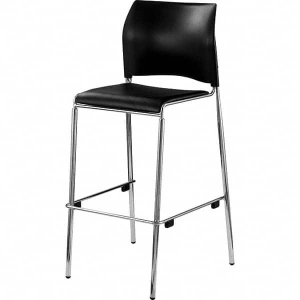 National Public Seating - Stationary Stools Type: Stool with Back Base Type: Standard - Benchmark Tooling