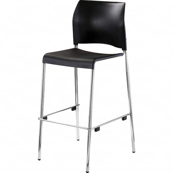 National Public Seating - Stationary Stools Type: Stool with Back Base Type: Standard - Benchmark Tooling