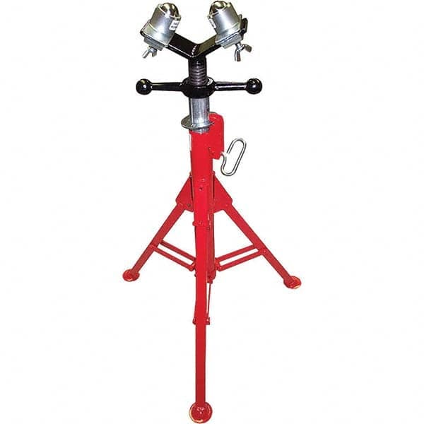 Rothenberger - Pipe Support Stands & Jacks Type: Hi-Jack With Dual-Wheel Roller Head Minimum Pipe Diameter: 1/2 (Inch) - Benchmark Tooling