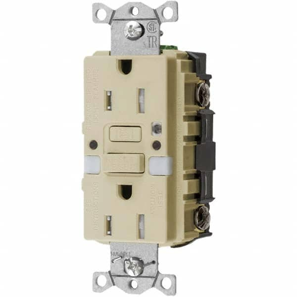 Bryant Electric - GFCI Receptacles Grade: Commercial Color: Ivory - Benchmark Tooling