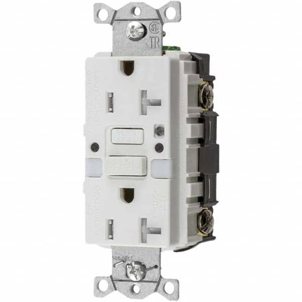 Bryant Electric - GFCI Receptacles Grade: Commercial Color: White - Benchmark Tooling