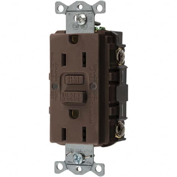 Bryant Electric - GFCI Receptacles Grade: Commercial Color: Brown - Benchmark Tooling