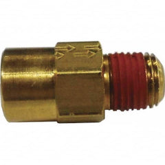 Control Devices - Check Valves Design: Check Valve Pipe Size (Inch): 1/4 x 1/4 - Benchmark Tooling