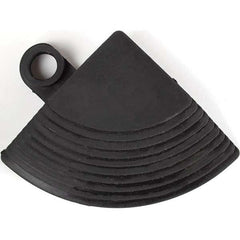 Wearwell - 1 4-Piece 4" Long x 3" Wide x 5/8" Thick, Modular Matting System - Benchmark Tooling