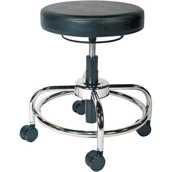 ALERA - Swivel & Adjustable Stools Type: Adjustable Height Stool Base Type: Metal - Benchmark Tooling