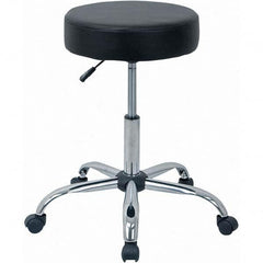 ALERA - Swivel & Adjustable Stools Type: Adjustable Height Stool Base Type: Chrome Steel Base - Benchmark Tooling