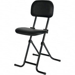 ALERA - Swivel & Adjustable Stools Type: Adjustable Height Stool Base Type: Metal - Benchmark Tooling