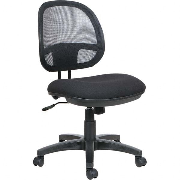 ALERA - 34-7/8 to 39-1/2" High Swivel/Tilt Mesh Chair - Exact Industrial Supply