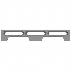 Phillips Precision - Laser Etching Fixture Rails & End Caps Type: Docking Rail Length (Inch): 12.00 - Benchmark Tooling