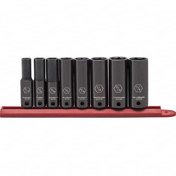 GEARWRENCH - Socket Sets Measurement Type: Inch Drive Size: 3/8 - Benchmark Tooling