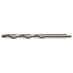 11/32 RHS / RHC HSS+TCT 118 Degree Radial Point Carbide-Tipped Heavy Duty Taper Length Drill - Bright