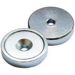 Eclipse - Rare Earth Pot Magnets Rare Earth Metal Type: Neodymium Rare Earth Diameter (Inch): 0.6094 - Benchmark Tooling