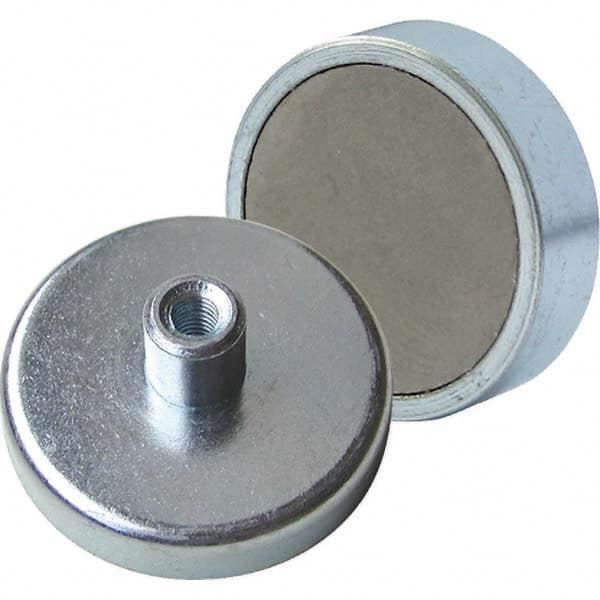 Eclipse - Ceramic Pot Magnets Diameter (mm): 32 Diameter (Inch): 1.2600 - Benchmark Tooling