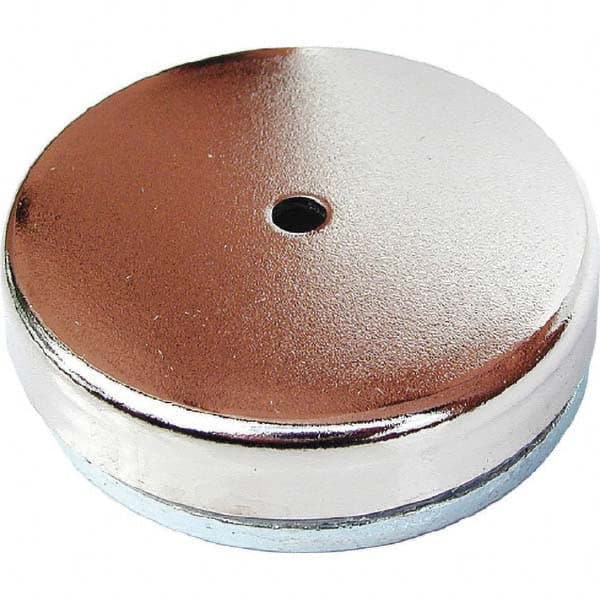 Eclipse - Ceramic Pot Magnets Diameter (Inch): 1-1/4 Height (Decimal Inch): 0.1900 - Benchmark Tooling