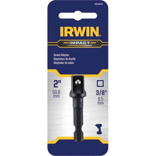 Irwin - 3/8" Hex Impact Socket Adapter - Benchmark Tooling