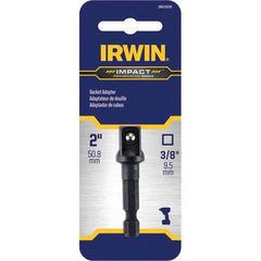 Irwin - 3/8" Hex Impact Socket Adapter - Benchmark Tooling