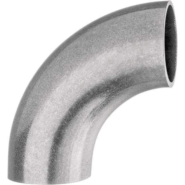 Value Collection - Sanitary Stainless Steel Pipe Fittings Type: 90 Short Elbow Style: Butt Weld - Benchmark Tooling