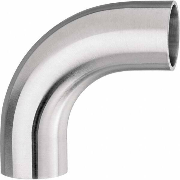 Value Collection - Sanitary Stainless Steel Pipe Fittings Type: 90 Elbow Style: Butt Weld - Benchmark Tooling