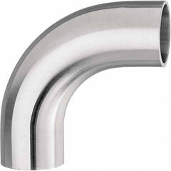 Value Collection - Sanitary Stainless Steel Pipe Fittings Type: 90 Elbow Style: Butt Weld - Benchmark Tooling