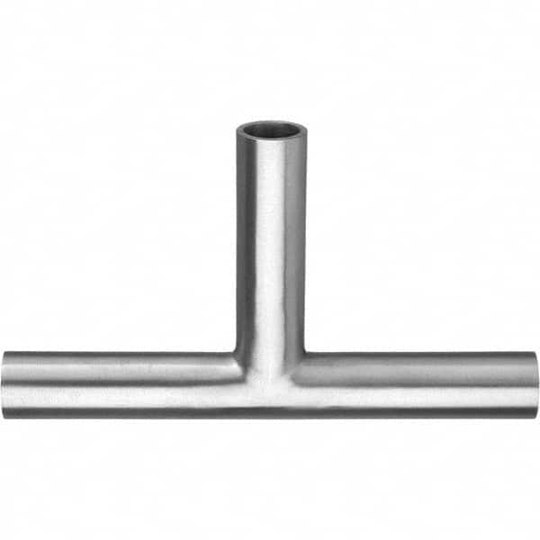 Value Collection - Sanitary Stainless Steel Pipe Fittings Type: Tee Style: Butt Weld - Benchmark Tooling