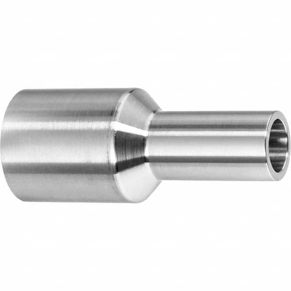 Value Collection - Sanitary Stainless Steel Pipe Fittings Type: Straight Adapter Style: Butt Weld - Benchmark Tooling